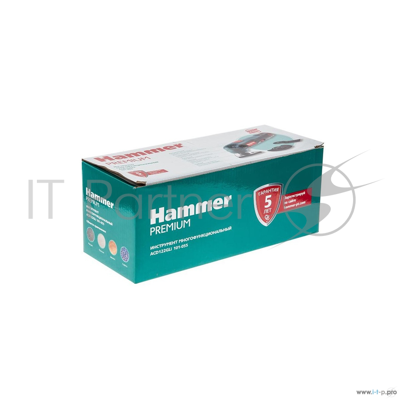 МФИ акк. HAMMER ACD122GLi PREMIUM 12В 1,3Ач 5000-19000об/мин в коробке