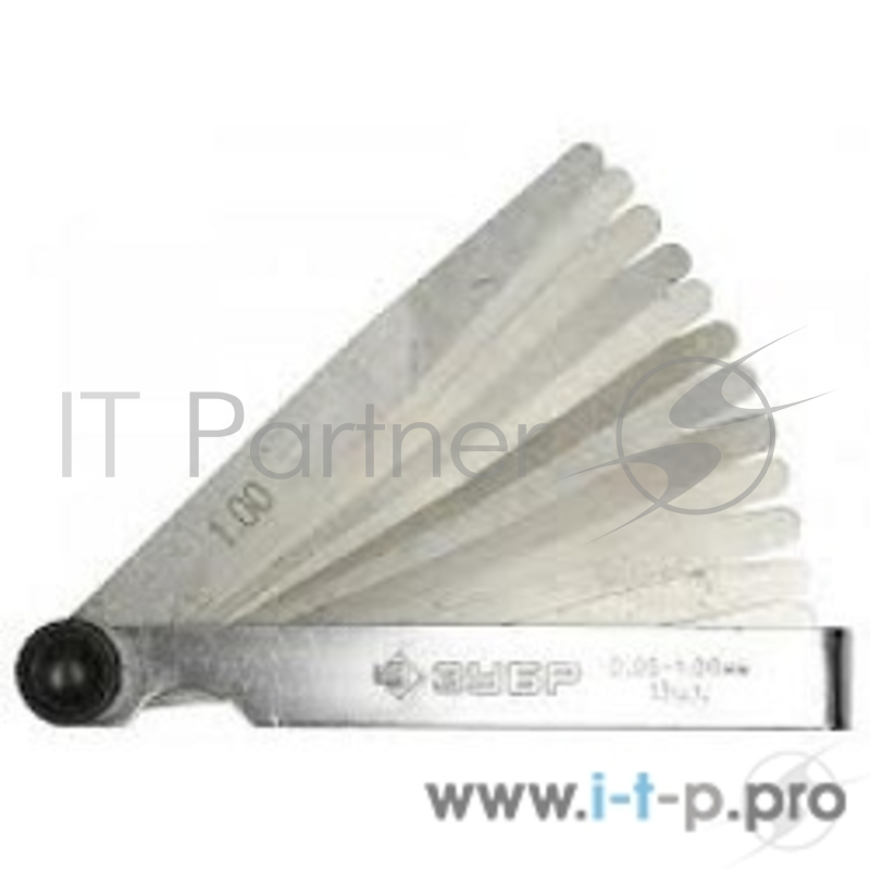 Наборы Набор ЗУБР МАСТЕР Щупы автомобильные, 0,05 - 1,00мм, 13шт (4325-H13_z01)