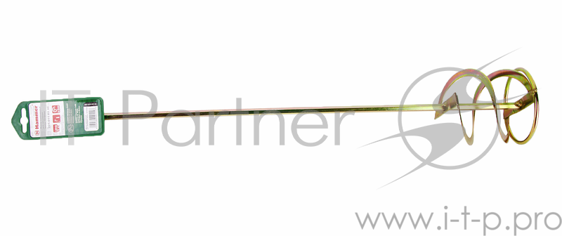 Буры,сверла,долото Венчик для миксера Hammer Flex 221-011 MX-AC 100 х 600 мм для смешивания краски, оцинкованный 52565