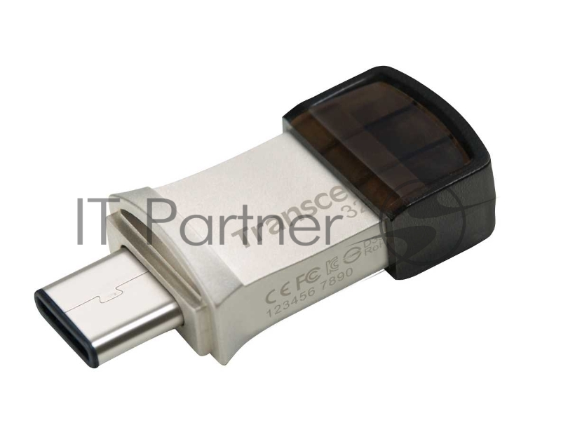 Носитель информации Transcend USB Drive 32Gb JetFlash 890 TS32GJF890S {USB 3.0/3.1 + Type-C}