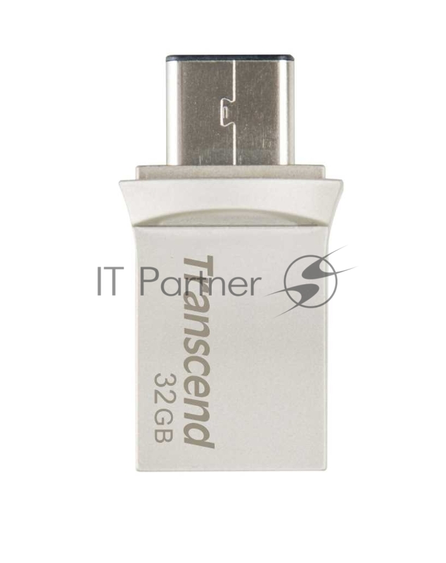 Носитель информации Transcend USB Drive 32Gb JetFlash 890 TS32GJF890S {USB 3.0/3.1 + Type-C}