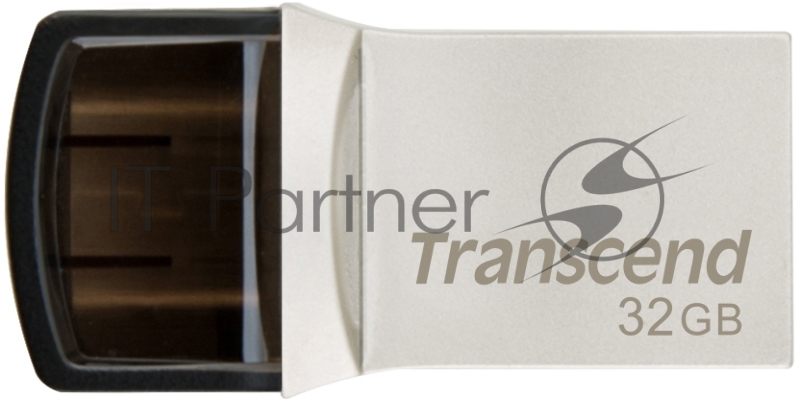 Носитель информации Transcend USB Drive 32Gb JetFlash 890 TS32GJF890S {USB 3.0/3.1 + Type-C}