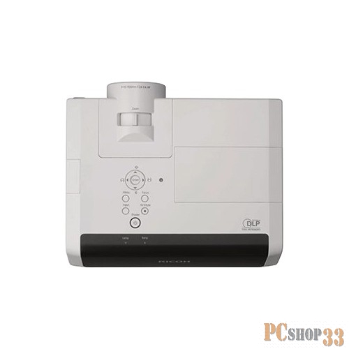 Проекторы Ricoh Ricoh PJ X3351N Короткофокусный проектор {DLP, 1024x768 XGA, Яркость 3500 лм. Проекционное расстояние 0.68-14.42 м.Интерфейсы: USB-TYPE-minB HDMI USB TYPE-A RJ-45}