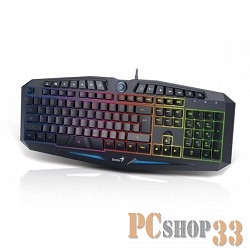 Клавиатура Genius Scorpion K9, подсветка, черный (USB)