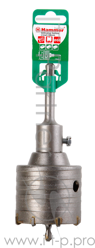 Коронка п/б Hammer Flex 242-501 DC HD SDS+ 68мм