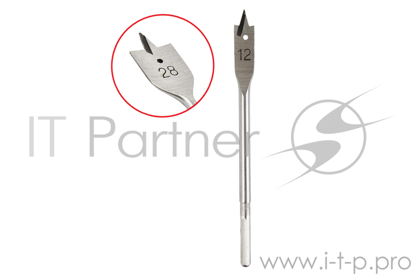 Сверло HAMMER Flex 202-221 DR WD SP 12мм*152мм дерево, перовое