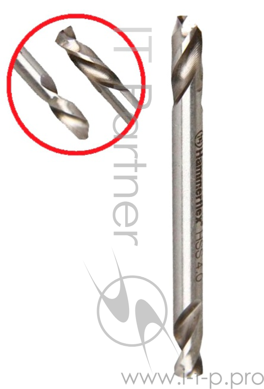 Сверло HAMMER Flex 202-137 DR MT 4,0мм*51 двухстороннее, металл, HSS-6542