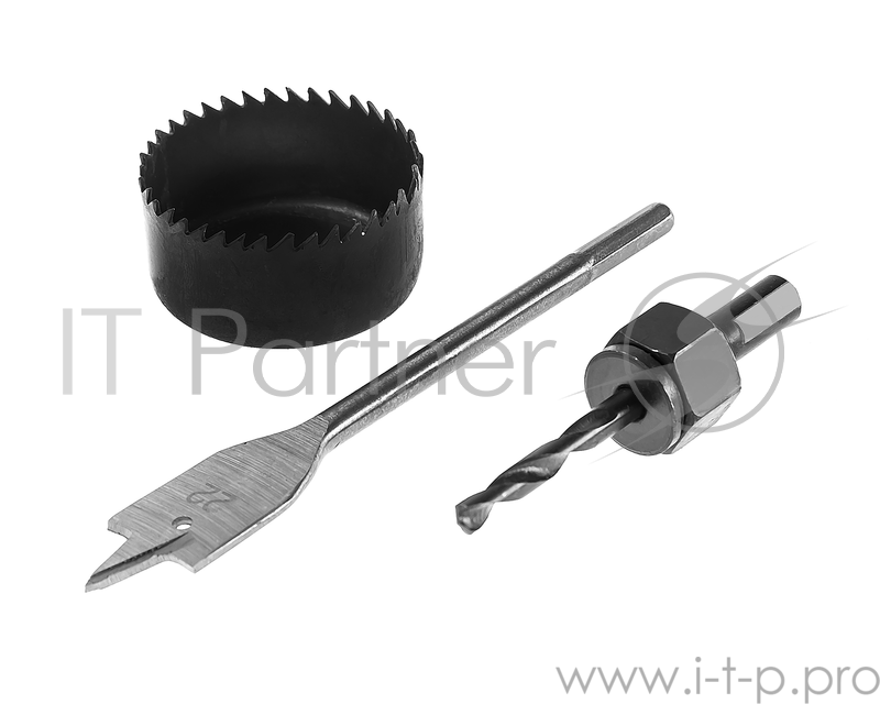 Набор для установки замков HAMMER Flex 202-940 НаборNo40 (Hex) 22мм, коронка 55*22мм (6мм)