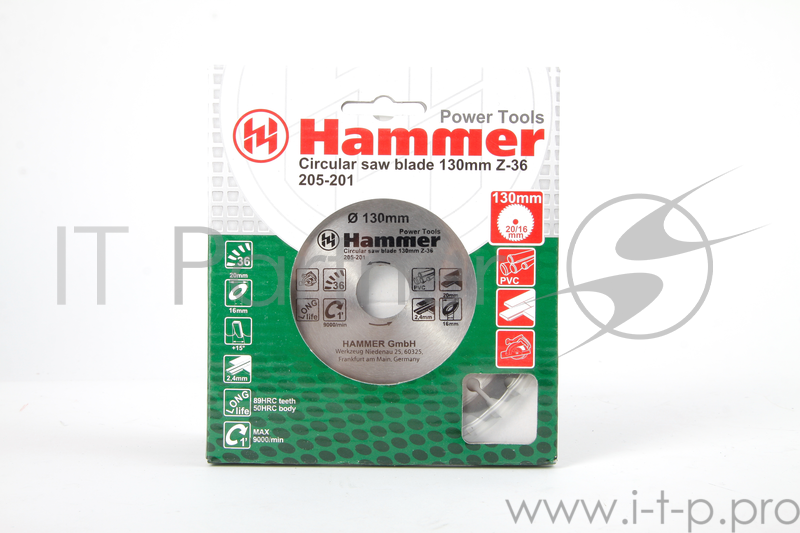 Диск пильный Hammer Flex 205-201 CSB PL 130мм*36*20/16мм по ламинату