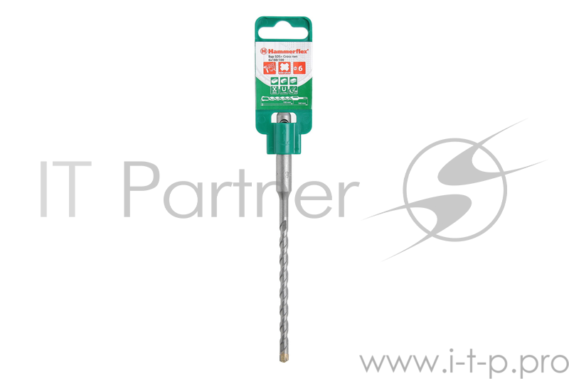Бур Hammer Flex 201-311 SDS+ 6х100/160мм Cross-тип