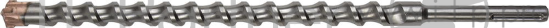 Бур ЗУБР 29350-570-30_z01 SDSMAX Ф30х450/570мм 4 резца спираль шнек