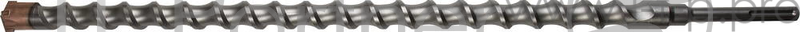 Бур ЗУБР 29350-920-32_z01 SDSMAX Ф32х800/920мм 4 резца спираль шнек
