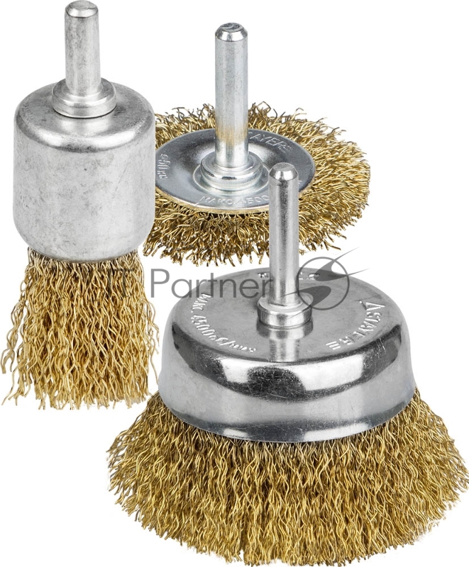 Кордщетка STAYER MASTER 35152-H3_z01 набор витая латун. стальная проволока 0.3мм