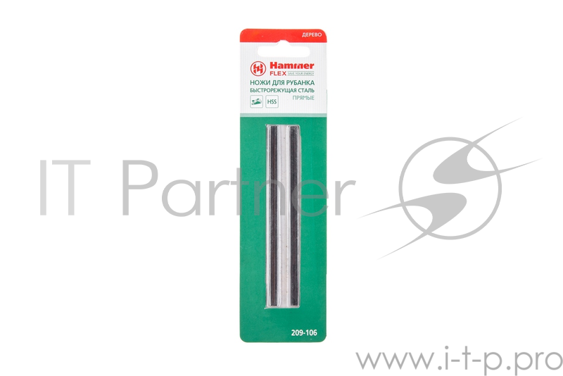 Ножи для рубанка Hammer Flex 209-106 PB 102*5,5*1,1 102мм, 2шт., HSS