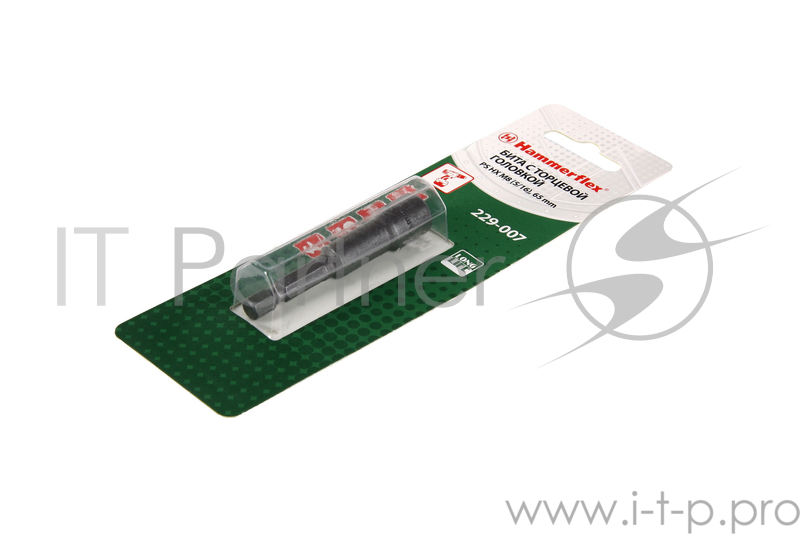 Головка Hammer Flex 229-007 PS HX M8 (5/16), 65 мм, 1шт.