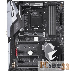 Мат. плата Socket1151 GIGABYTE Z370 AORUS GAMING 7 (iZ370, 4xDDR4, M.2, SATA III, RAID, 3xPCI-E, HDMI, DP, 2x1Гбит LAN, USB3.1, ATX)