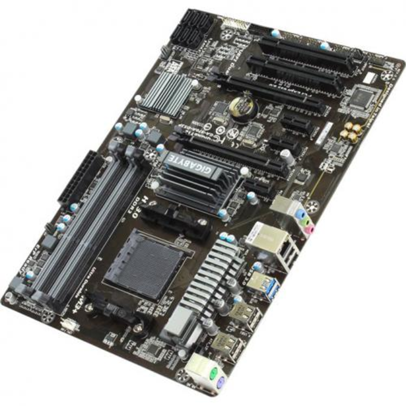Мат. плата SocketAM3+ GIGABYTE GA-970A-DS3P (AMD 970, 4xDDR3, SATA III, RAID, 2xPCI-E, 1Гбит LAN, USB3.0, ATX)