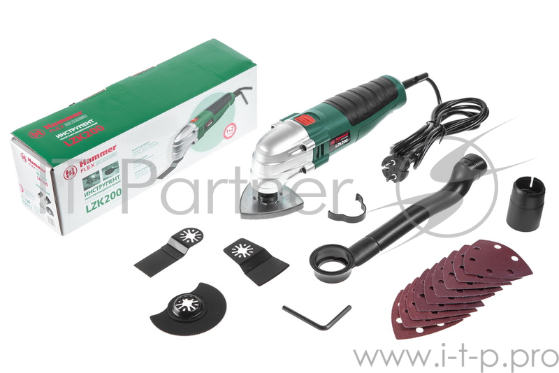 МФИ Hammer Flex LZK200 200Вт 21000об/мин 2,8°+ набор