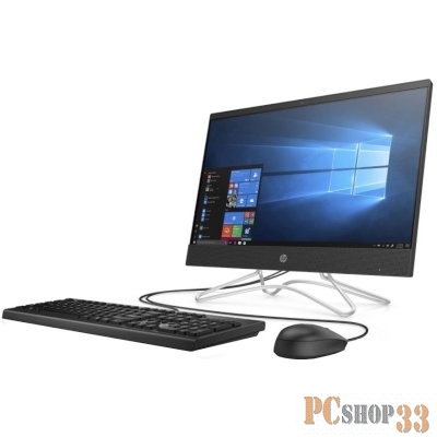 Моноблок HP 200 G3 3ZD38EA (Core i3 8130U-2.20ГГц, 4ГБ, 128ГБ+1ТБ, UHDG, DVDRW, LAN, WiFi, BT, 21.5 1920x1080, FreeDOS) + клавиатура + мышь