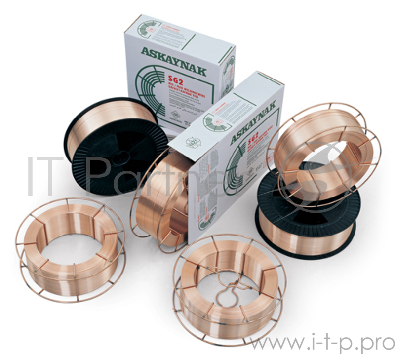 Проволока сварочная ASKAYNAK SG2 0.8мм омедненная d0.8мм 5кг