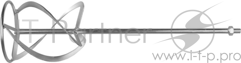 Венчик для миксера ЗУБР ЗМРН-1-160-02_z01 перемешивание снизу-вверх М14 160х590мм