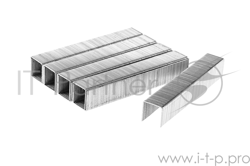 Скобы для степлера Hammer Flex 215-015 закален. 12мм, сечение 0,75мм, длина 11,3мм (тип 53),1000шт.