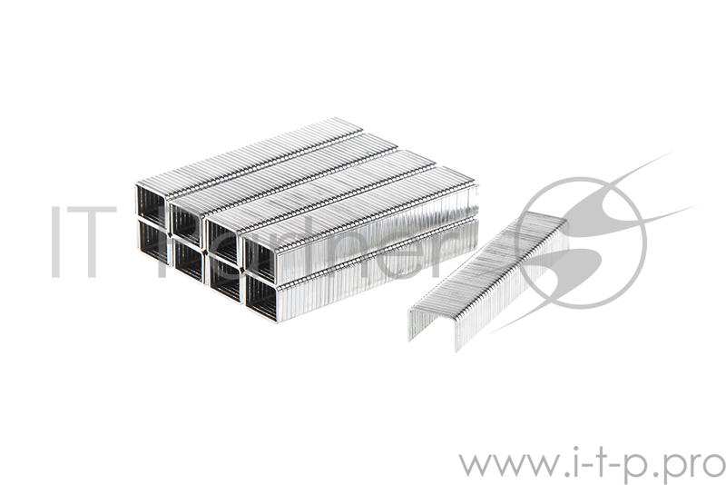 Скобы для степлера Hammer Flex 215-018 закален. 8мм, сечение 1,2мм, длина 11,3мм (тип 53F), 1000шт.