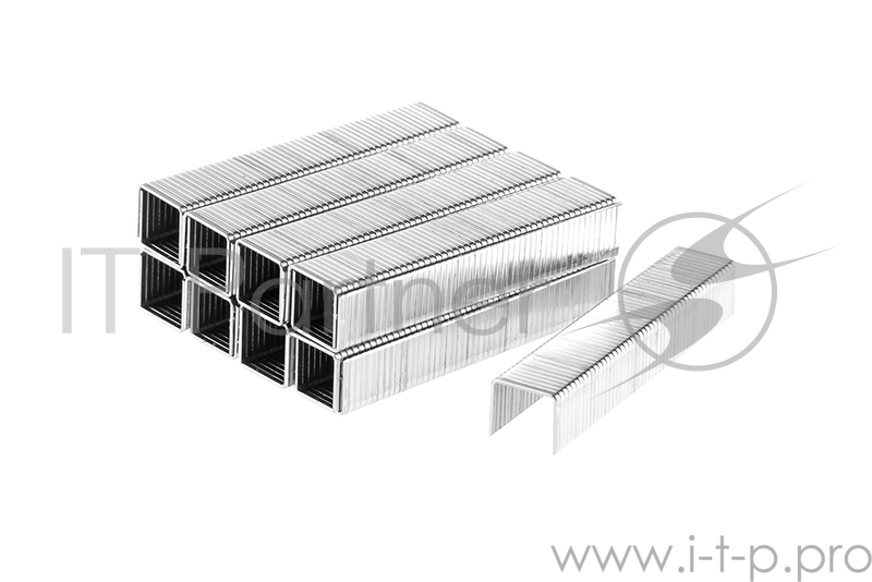 Скобы для степлера Hammer Flex 215-019 закален.10мм, сечение 1,2мм, длина 11,3мм (тип 53F), 1000шт.