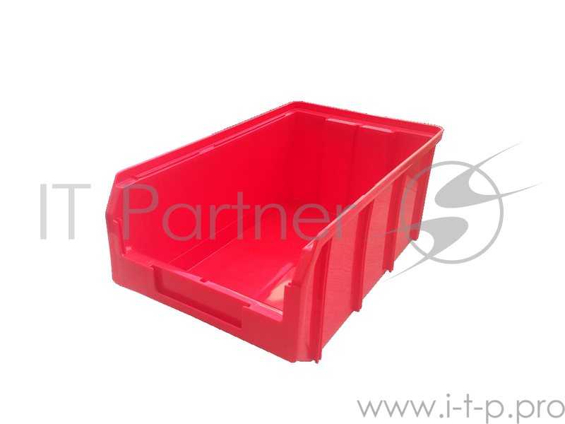 Ящик СТЕЛЛА V-3 9,4 литр, красный пластик 341х207х143мм