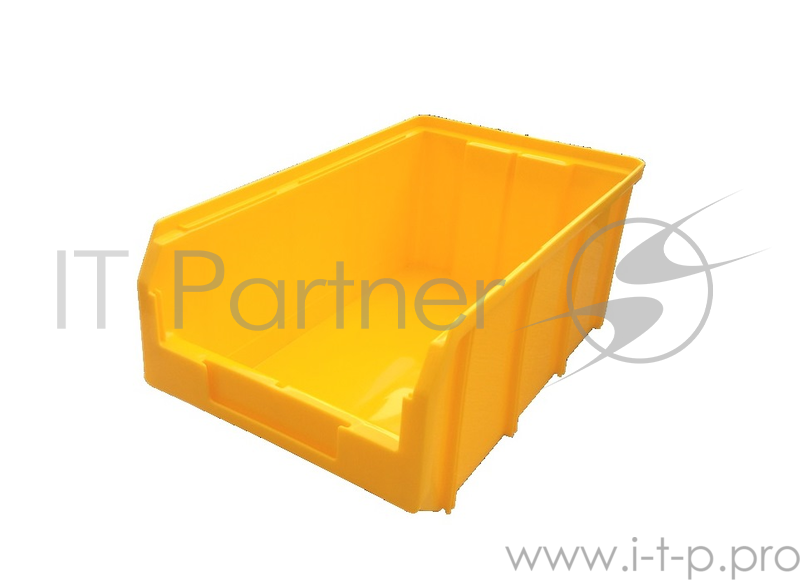 Ящик СТЕЛЛА V-3 9,4 литр, желтый пластик 341х207х143мм