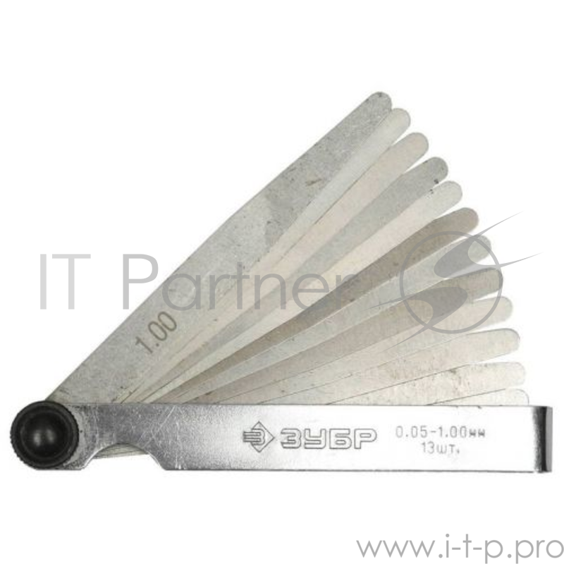 Набор ЗУБР МАСТЕР 4325-H20_z01 Щупы автомобильные. 0.05 - 1.00мм. 20шт