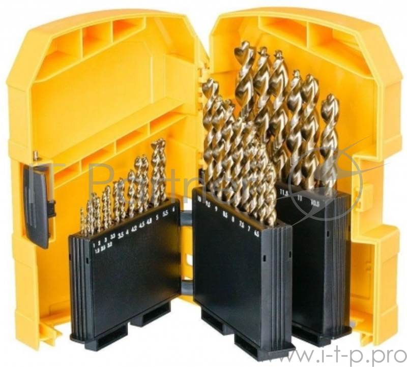 Набор сверл DeWALT DT7926-XJ по металлу EXTREME DEWALT® 2 HSS-G, (29шт.) в боксе Midisafe