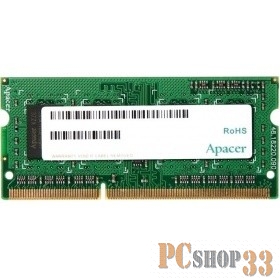 Модуль памяти Apacer DDR4 SODIMM 4GB ES.04G2T.LFH {PC3-19200, 2400MHz}