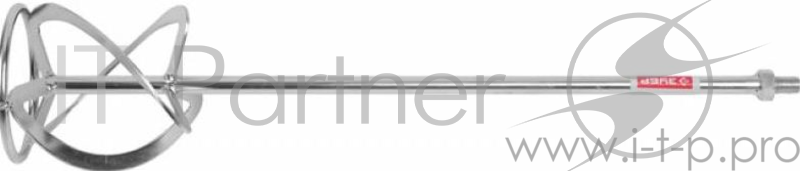 Венчик для миксера ЗУБР ЗМРН-1-140-02_z01 перемешивание снизу-вверх М14 140х590мм