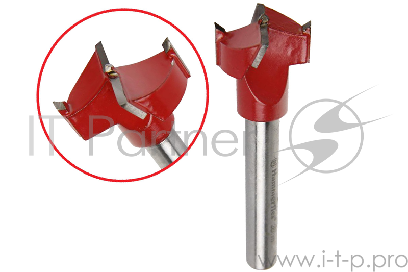 Сверло HAMMER Flex 202-236 HQ DR WD FR 26мм*90мм дерево, Форстнера