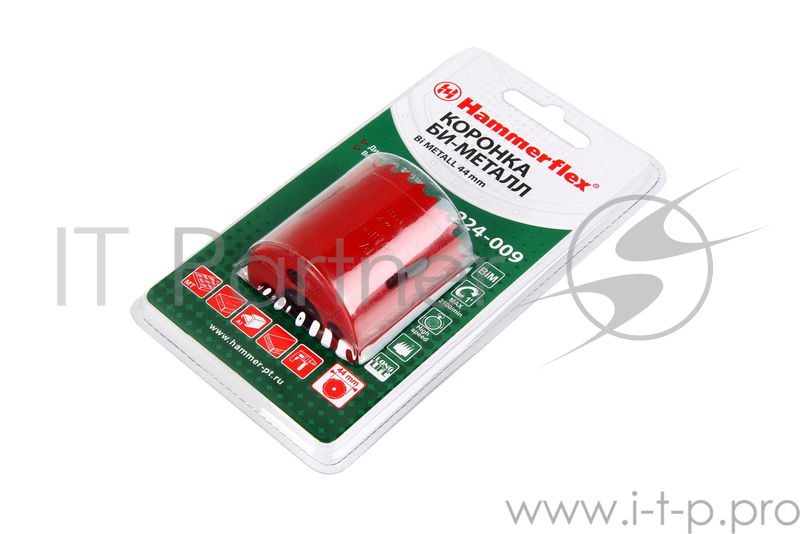 Коронка Hammer Flex 224-009 Bi METALL 44 мм