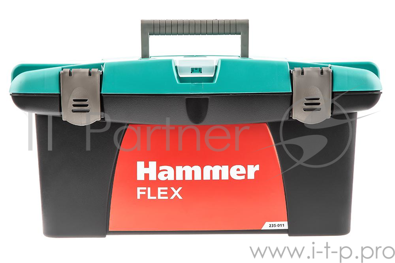 Ящик для инструментов Hammer Flex 235-011 19 с морозостойким замком и органайзером 480*235*270