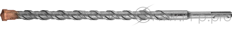 Бур Зубр Профессионал 29314-450-20_z01 SDS-plus 20х450мм по бетону, самоцентр. наконечнк. самоцент