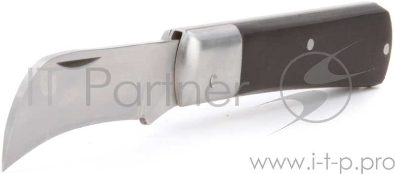 Нож КВТ НМ-02 для снятия изоляции нерж. сталь ширина лезвия 22мм толщина обуха 3мм длина 115/185мм