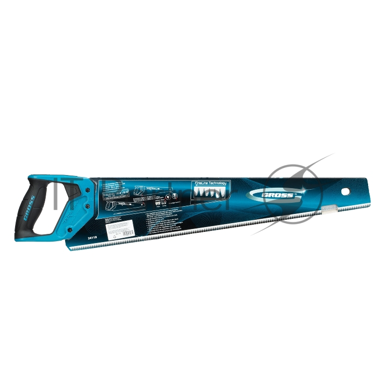 Ножовка GROSS 24119 по дереву piranha 550мм сегм.строение рабочей кромки 7-8 tpi зуб-3d 2-х к. рук