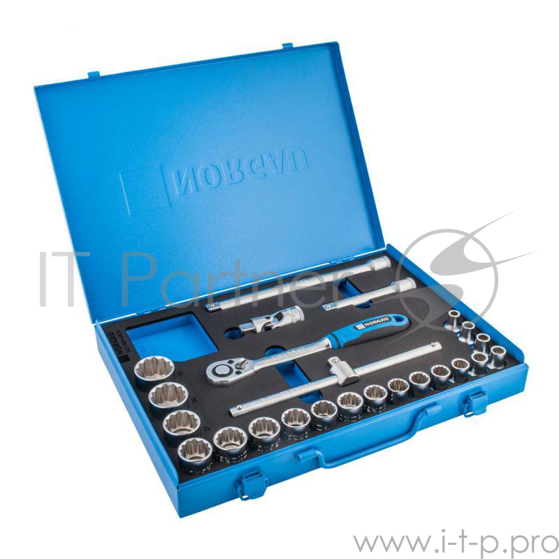 Набор головок NORGAU 063792024 1/2 (24 шт),ND1924-S832