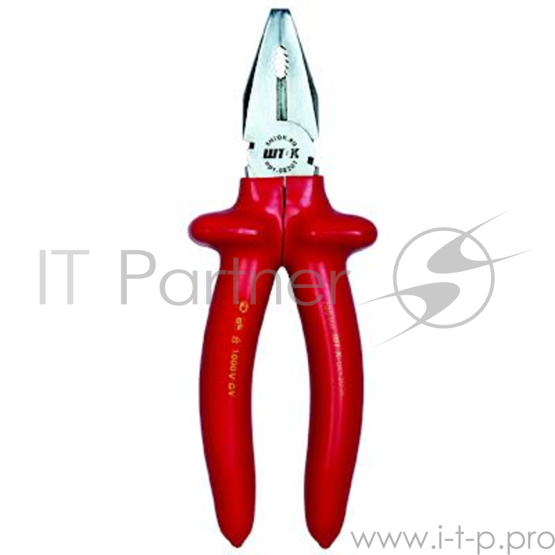 Пассатижи SHTOK. 147335 180мм 1000в красн. серия 08202