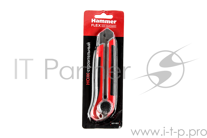 Нож строительный Hammer Flex 601-002 лезвия 25мм