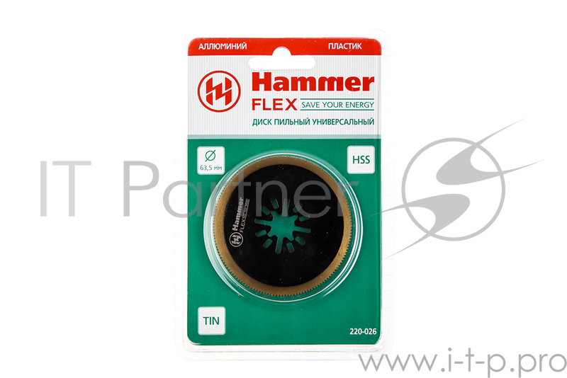 Полотно пильное для МФИ Hammer Flex 220-026 MF-AC 026 диск универсальный, 63,5мм