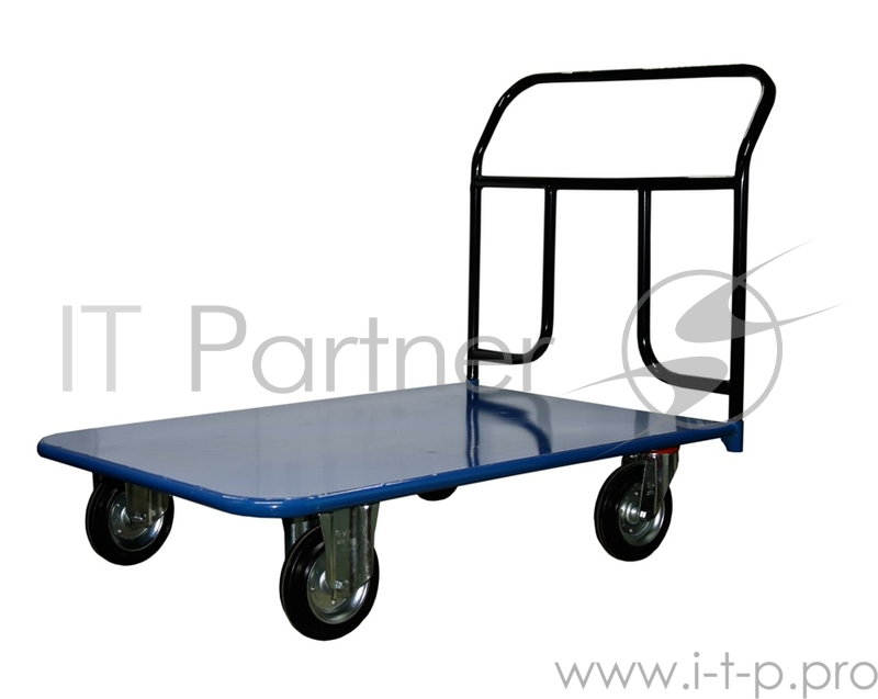 Тележка СТЕЛЛА КП-400 700х1000 125-K платформенная 4 колеса