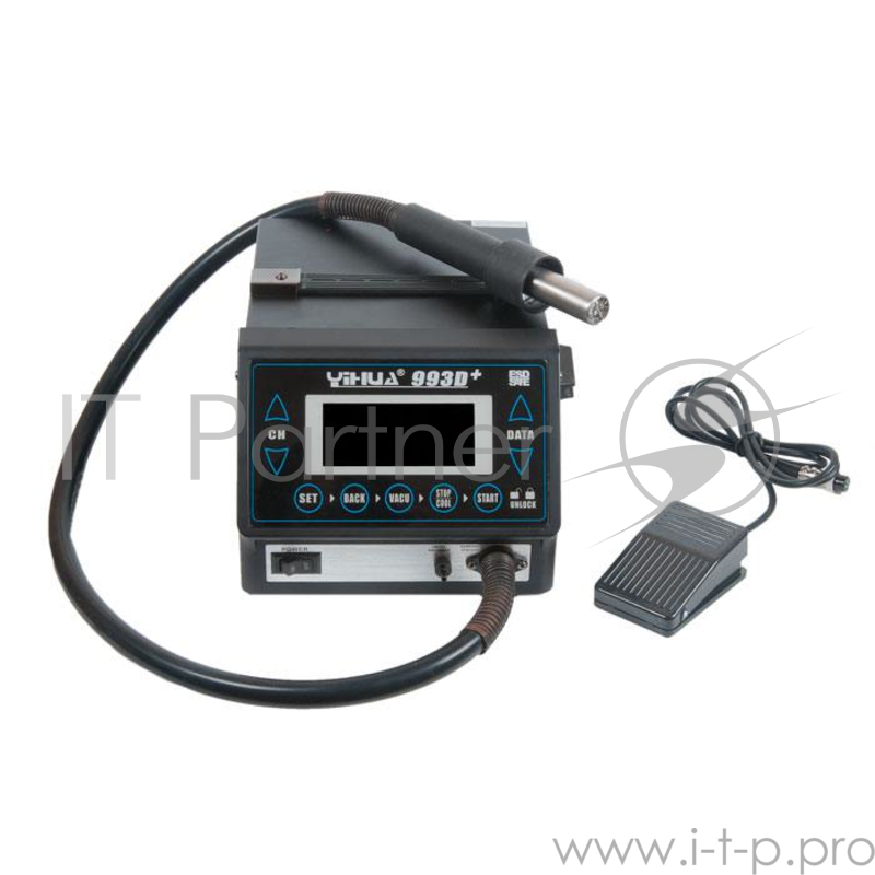 паяльная станция YIHUA 993D+, программируемая, усовершенствованная версия