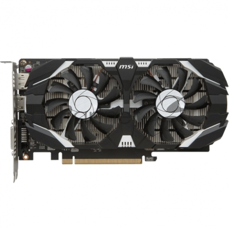Видеокарта MSI GTX1050TI OC 4Gb GDDR5 128bit DP, DVI-D, HDMI (GTX 1050 TI 4GT OC) RTL