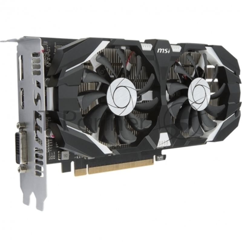 Видеокарта MSI GTX1050TI OC 4Gb GDDR5 128bit DP, DVI-D, HDMI (GTX 1050 TI 4GT OC) RTL