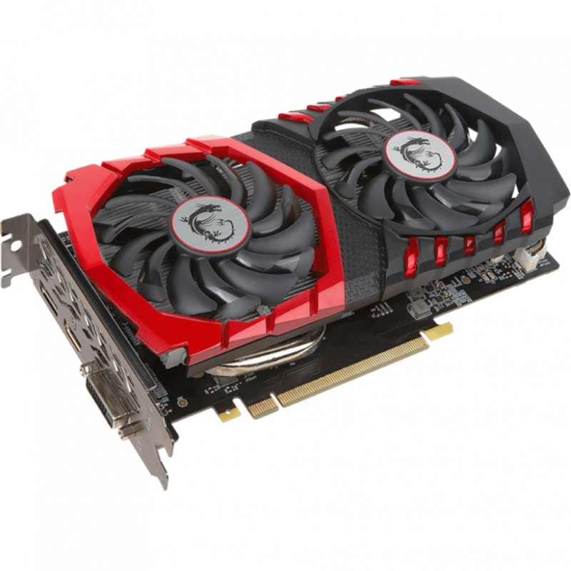 Видеокарта MSI GTX 1050 Ti GAMING X 4G nVidia GTX1050TI 4096Mb 128bit GDDR5 1354/7008 DVIx1/HDMIx1/DP RTL