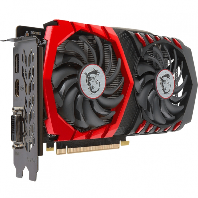 Видеокарта MSI GTX 1050 Ti GAMING X 4G nVidia GTX1050TI 4096Mb 128bit GDDR5 1354/7008 DVIx1/HDMIx1/DP RTL